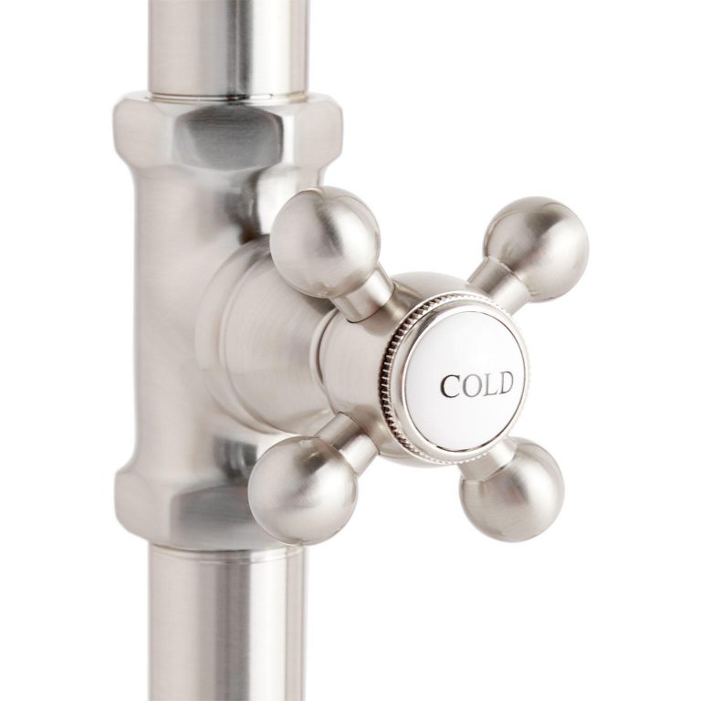 Free Standing Tub Supplies with ShutOff Valves TITAN TREASURES